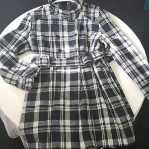 New York & Company plaid coat